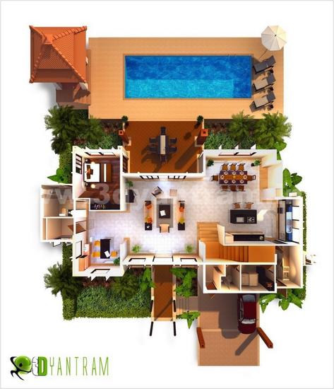 3d floor plan home cv
