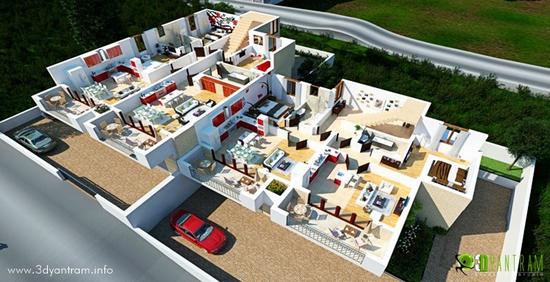 3d home floor plan cv