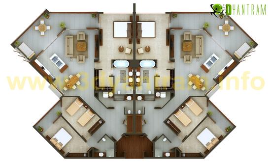 3d floor plan 7 js cv