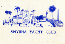 New smyrna beach yacht club note card cv