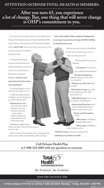 Ochsner total health 65 print ad cv