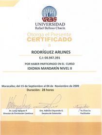 Nivel 2 mandarin ii cv