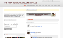 The nina network wellness club social networking cv