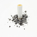 Stubbed cigarette cv