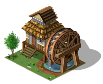 Casa con rueda cv