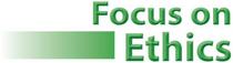 Focus on ethics logo cv